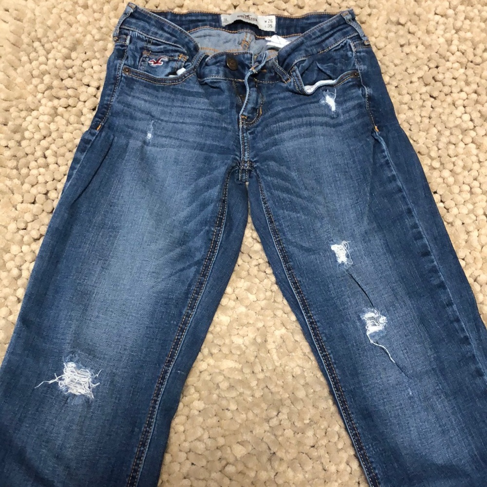 Hollister distressed jeans